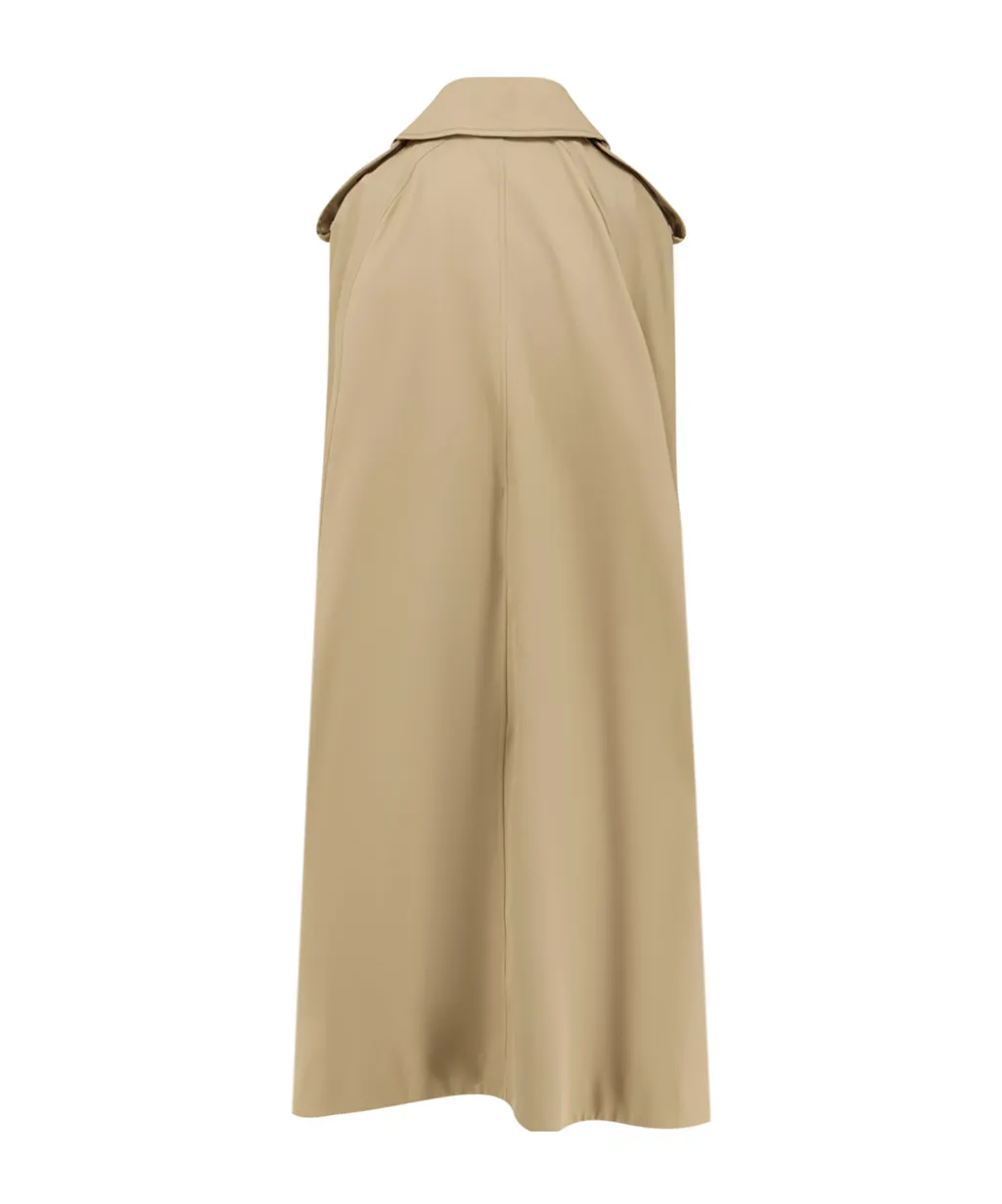 Burberry Double Breasted Belted Trench Coat