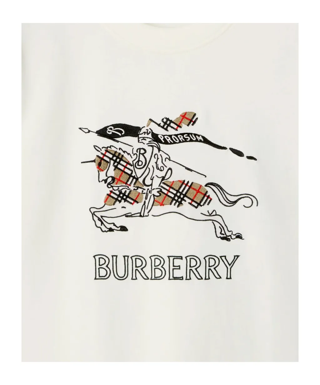 Burberry Ekd Sketch Crewneck T-Shirt