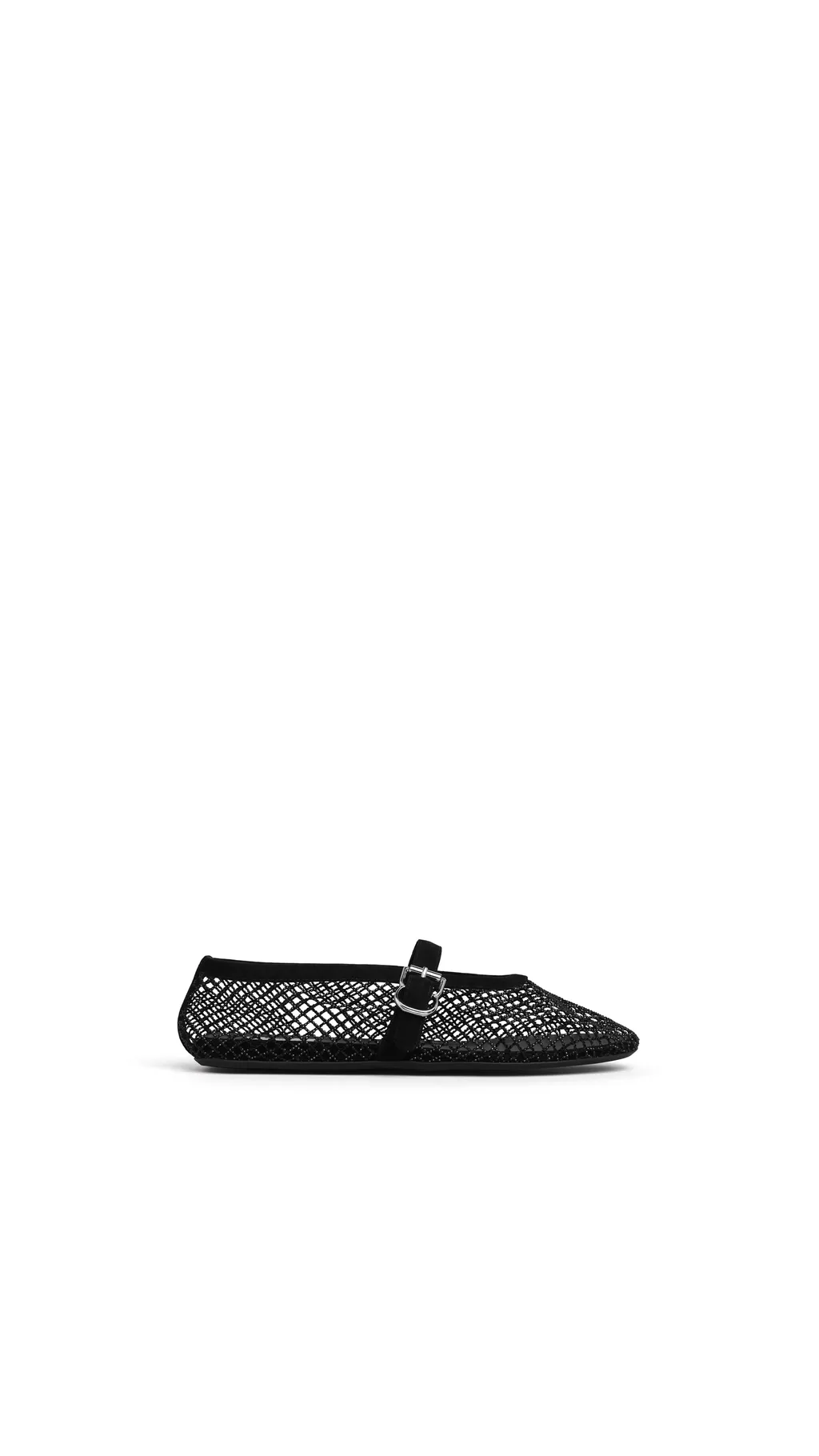 Fishnet Ballet Flats