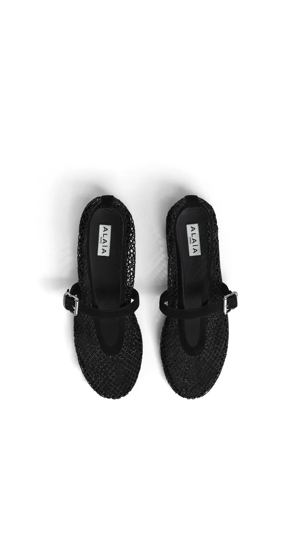 Fishnet Ballet Flats