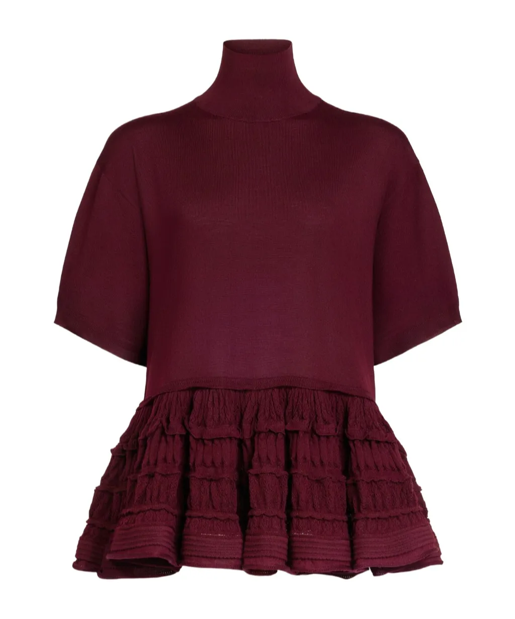 Wool Crinoline Top