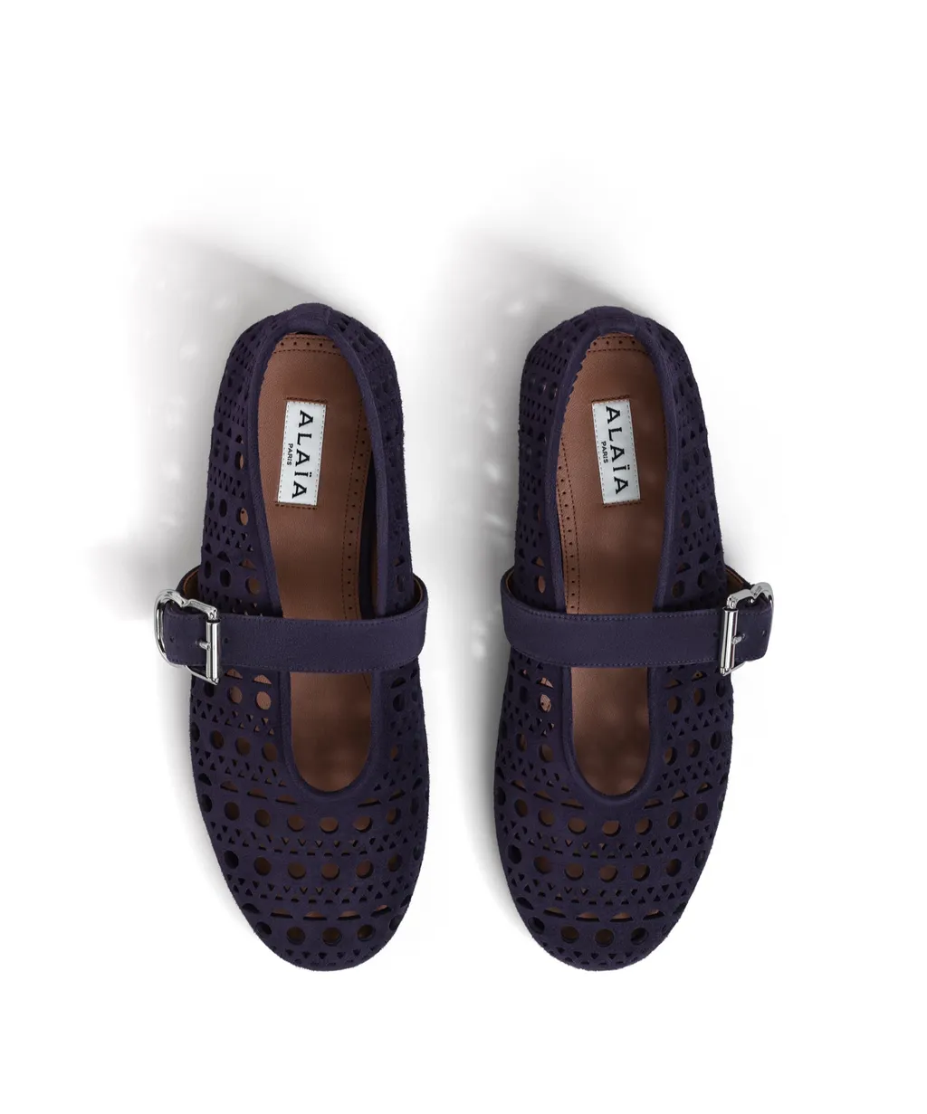 Ballet Flats Vienne In Suede