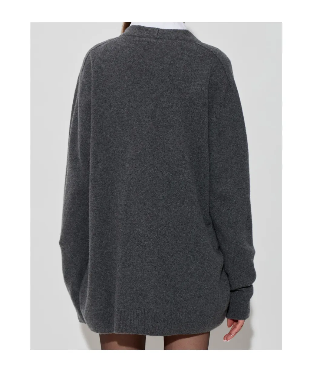 Balmain Button-Up Knit Cardigan