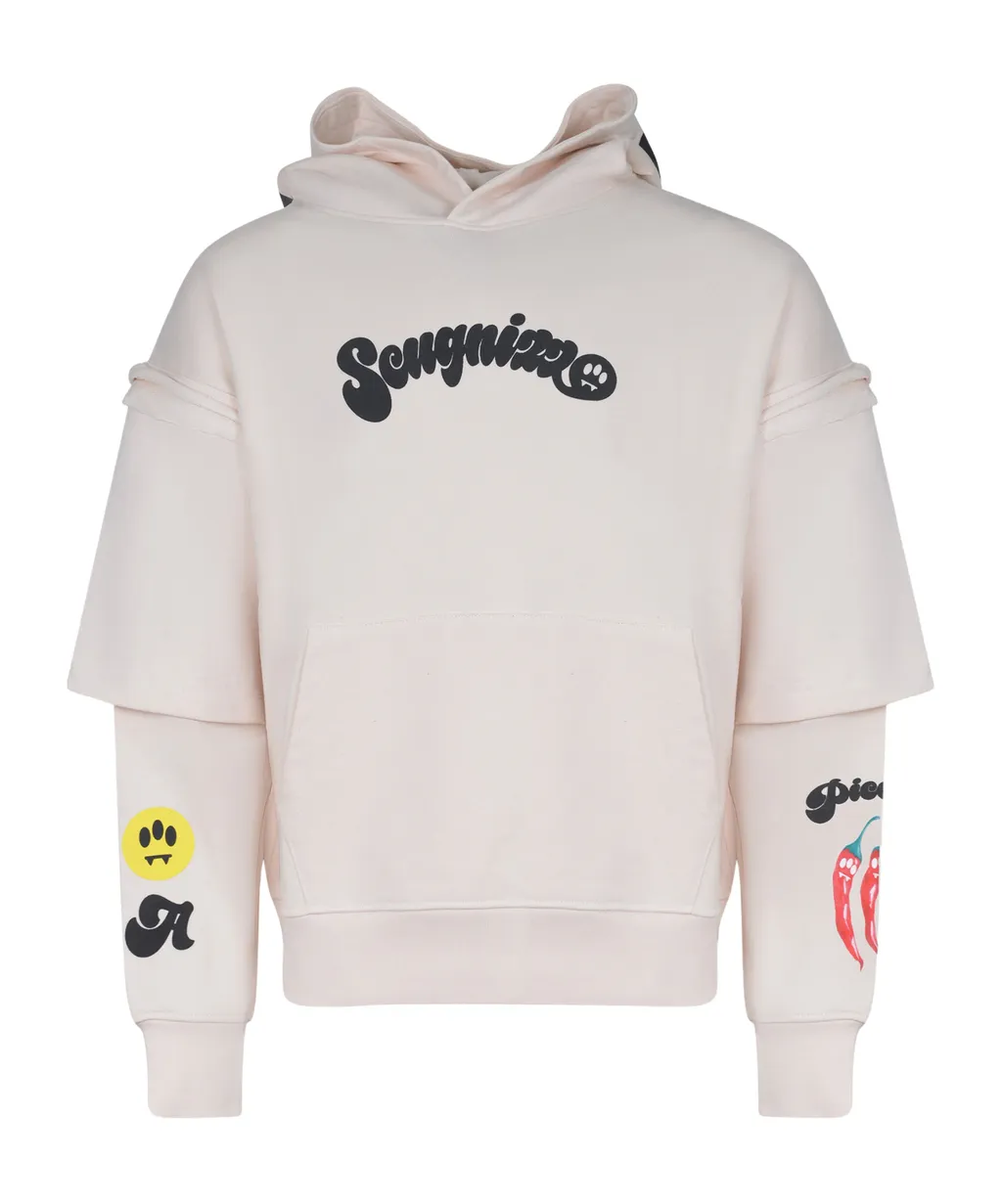 Barrow Graphic Hooded Sweatshirt