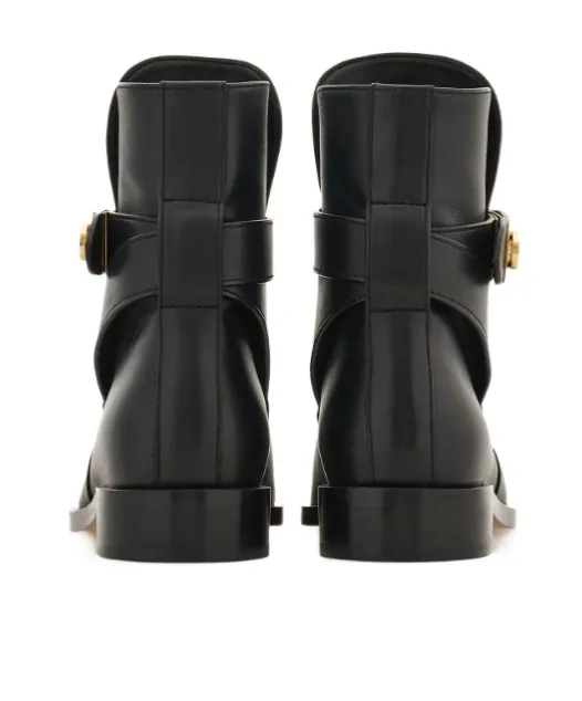 Hug Buckle Ankle Boot