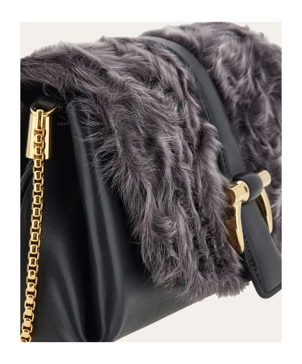 Ferragamo Magnetic Snap Closure Crossbody Bag