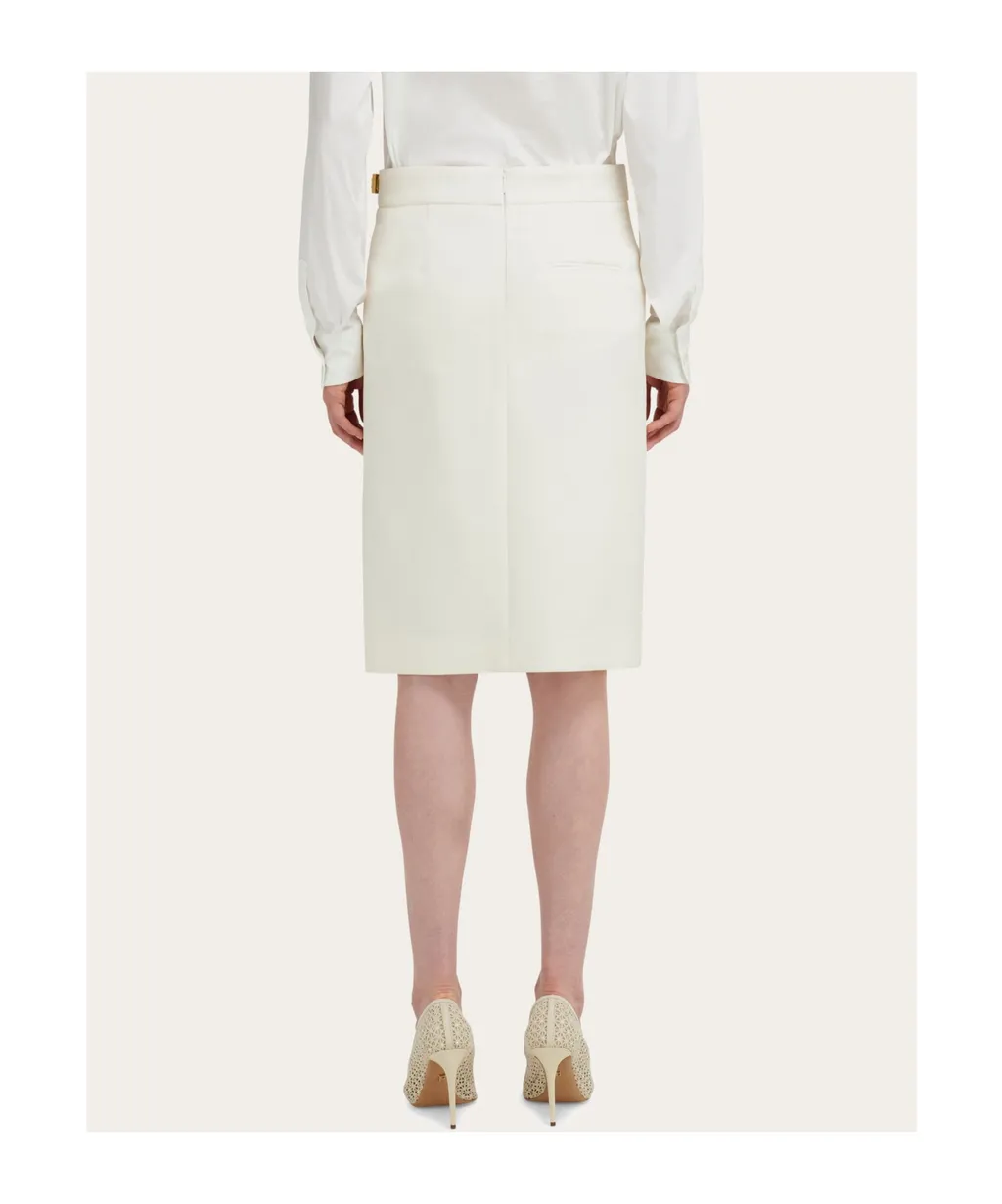 High Slit Pencil Skirt