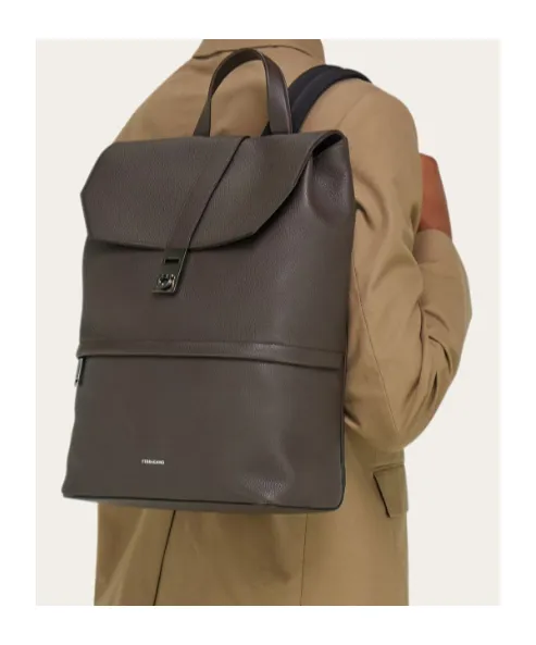Backpack With Gancini Buckle