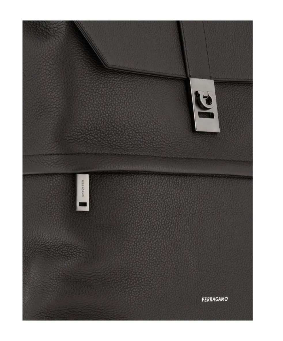 Backpack With Gancini Buckle