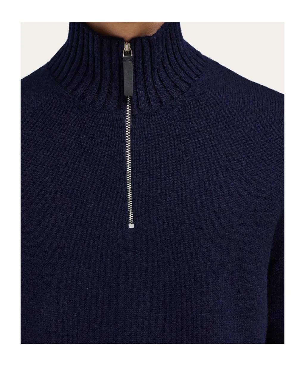 High Neck Cashmere Pullover