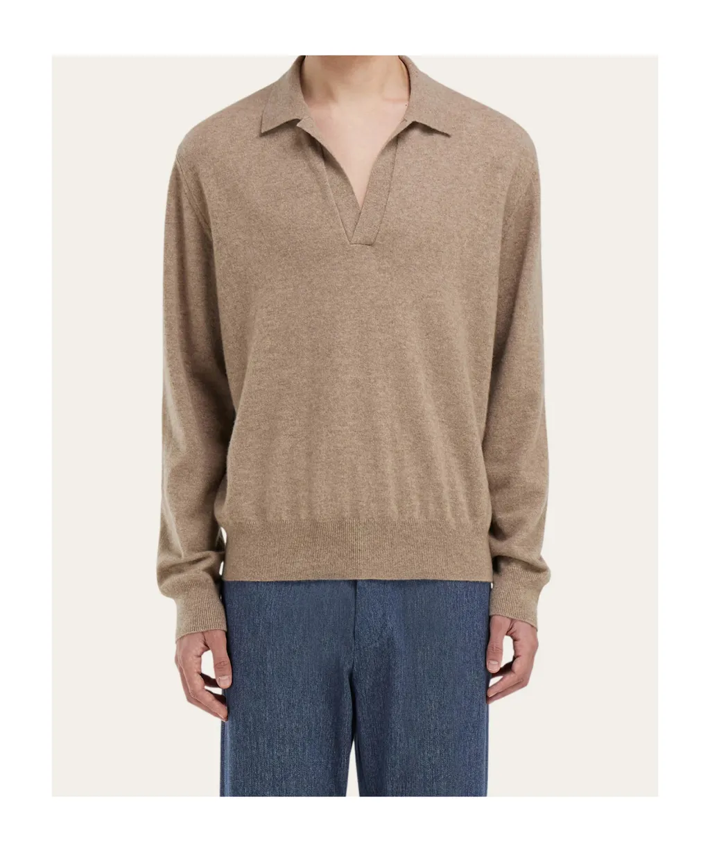 Cashmere Polo Neck Sweater