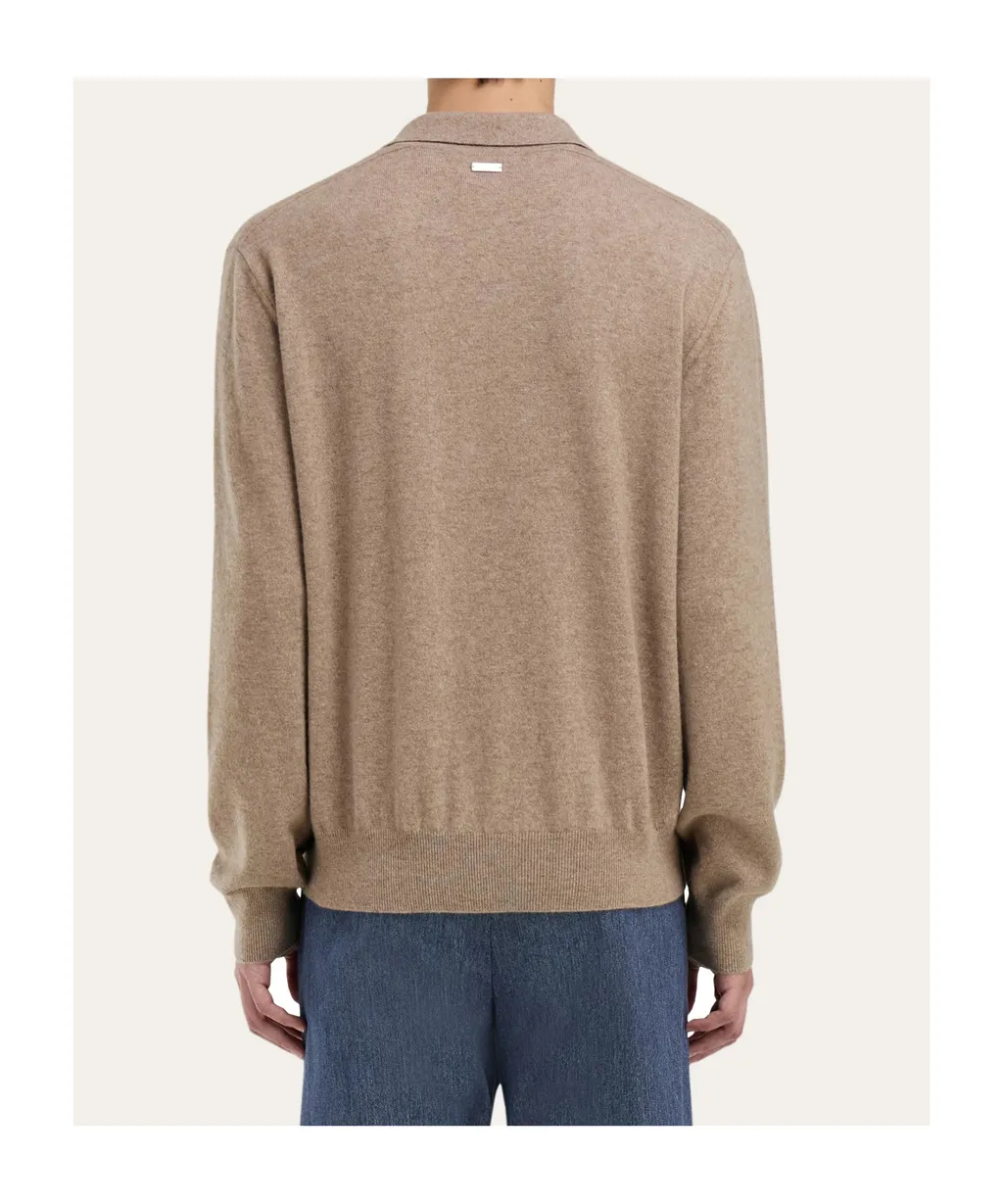 Cashmere Polo Neck Sweater