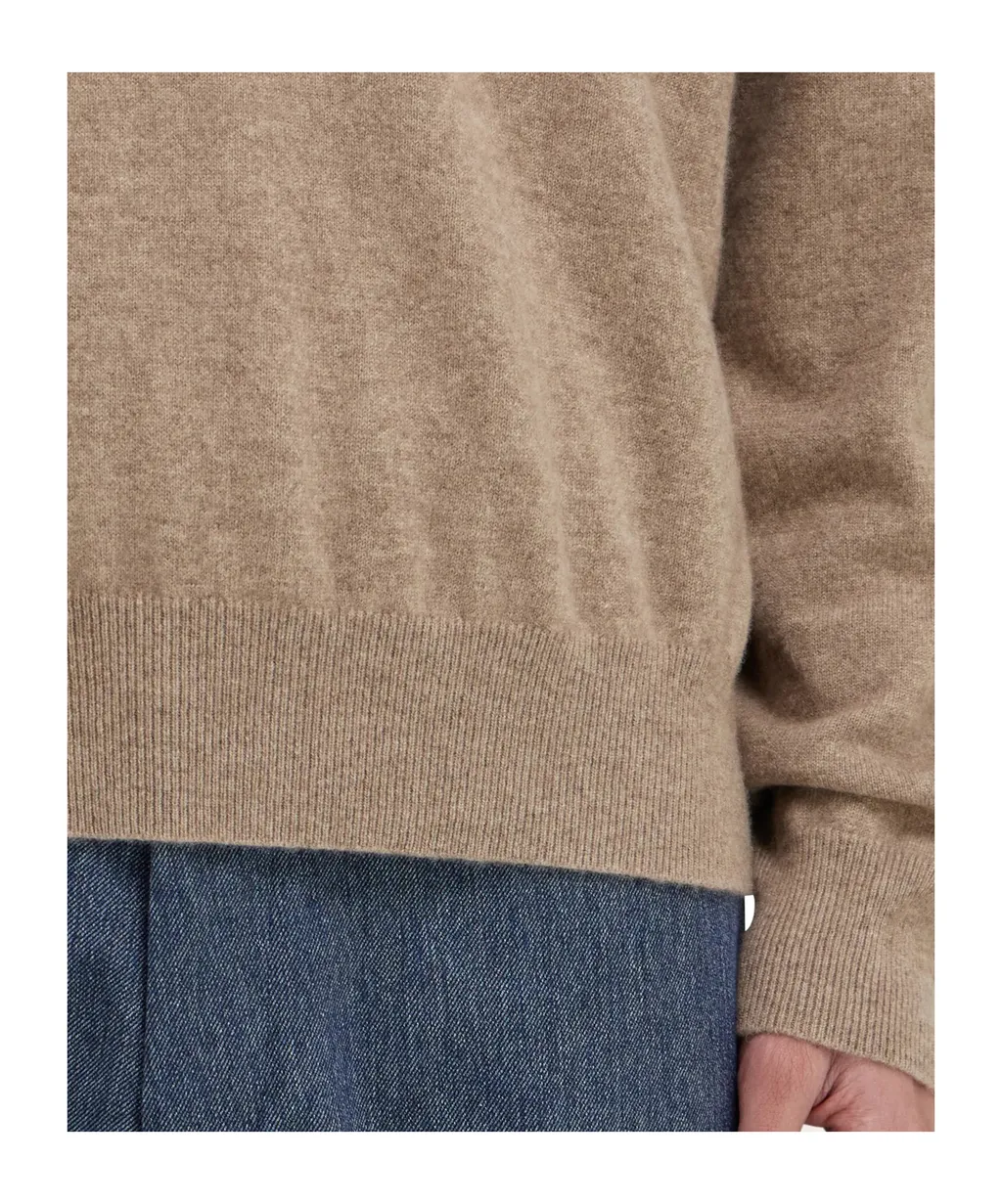 Cashmere Polo Neck Sweater
