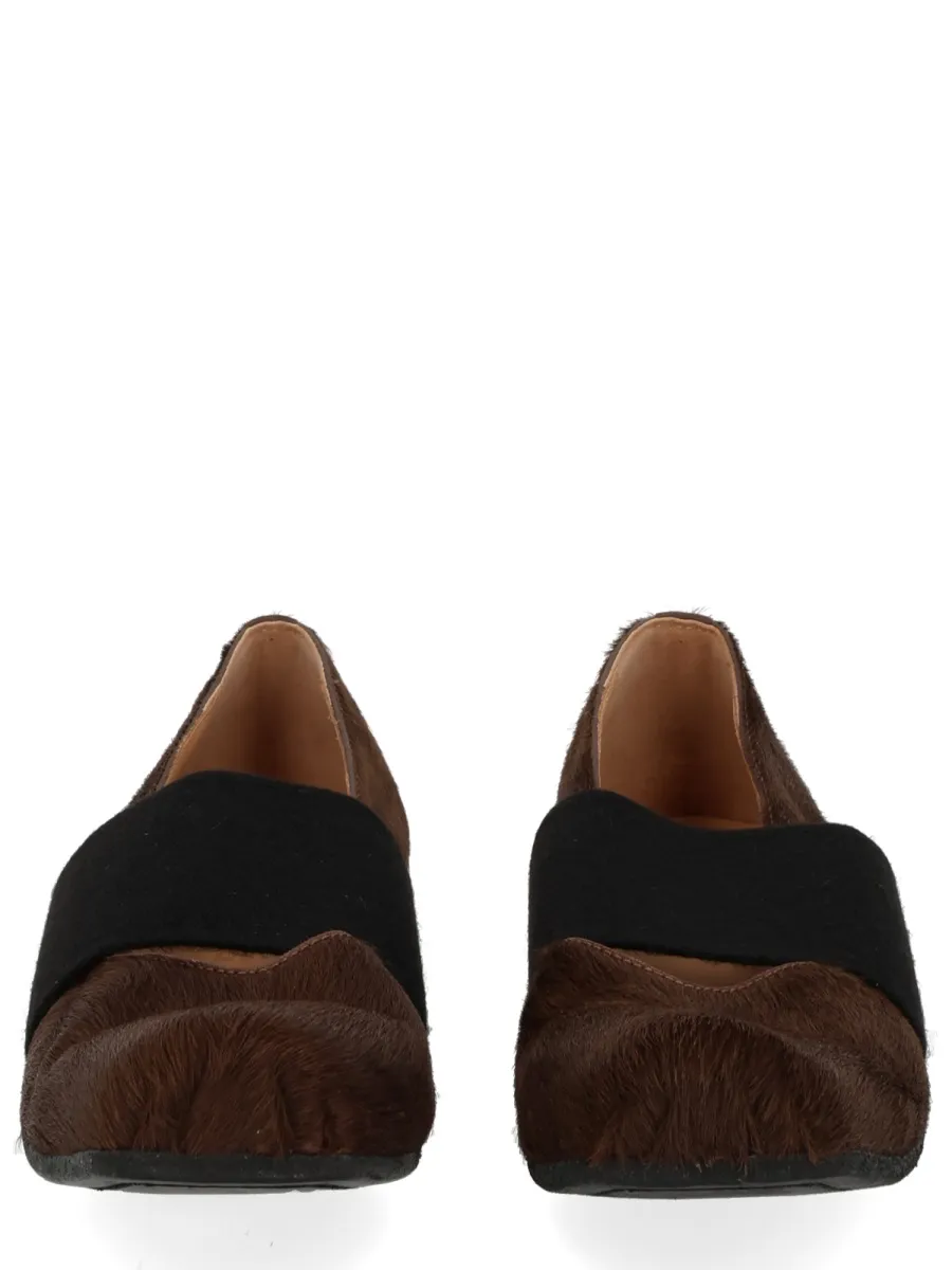 Square-Toed Ballet Shoes