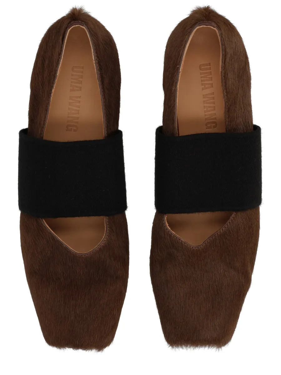 Square-Toed Ballet Shoes
