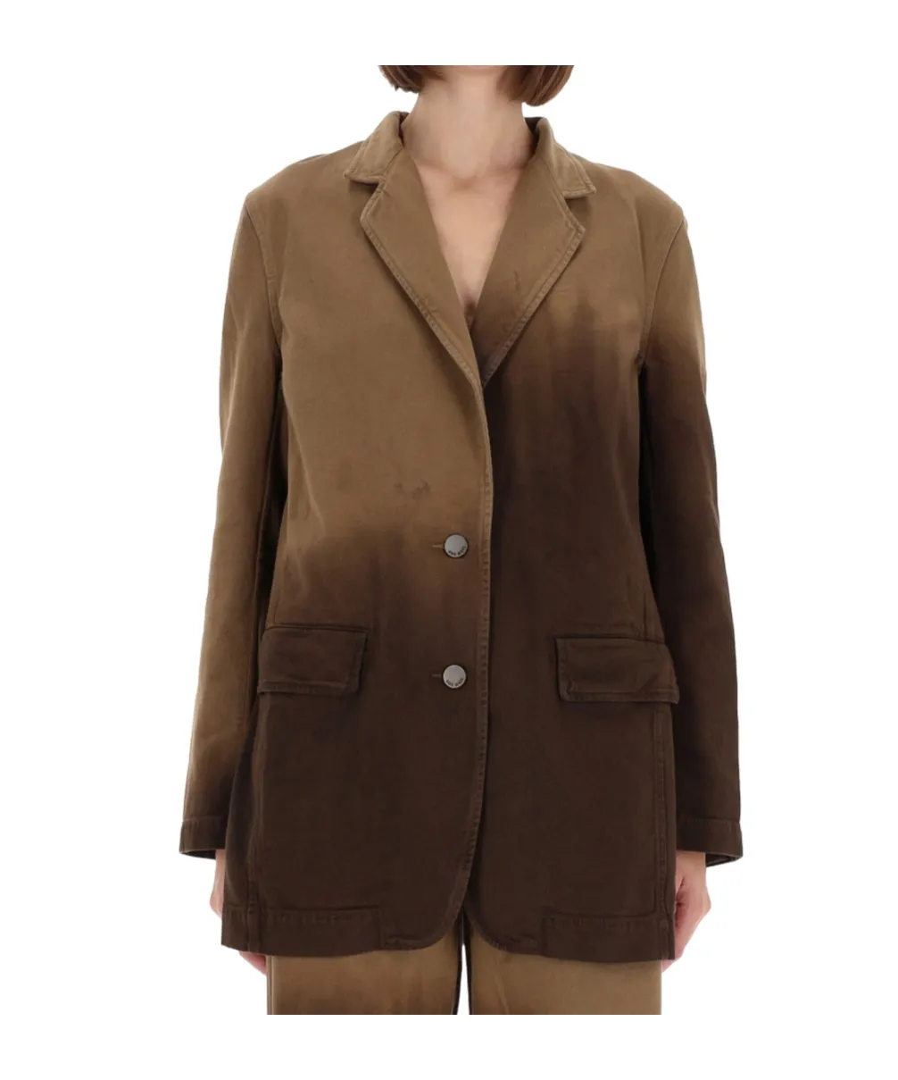 Long-Sleeved Suit Jacket