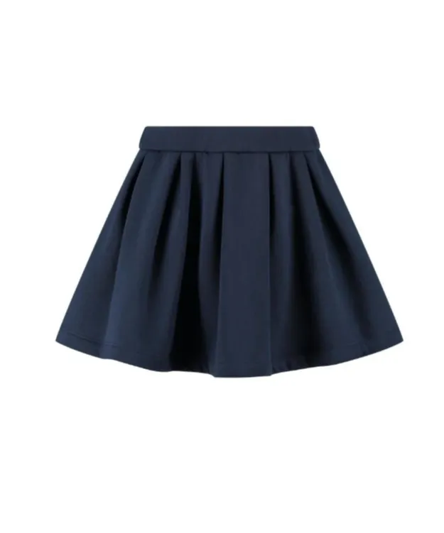 Pleated Skirt And Sweatshirt Set