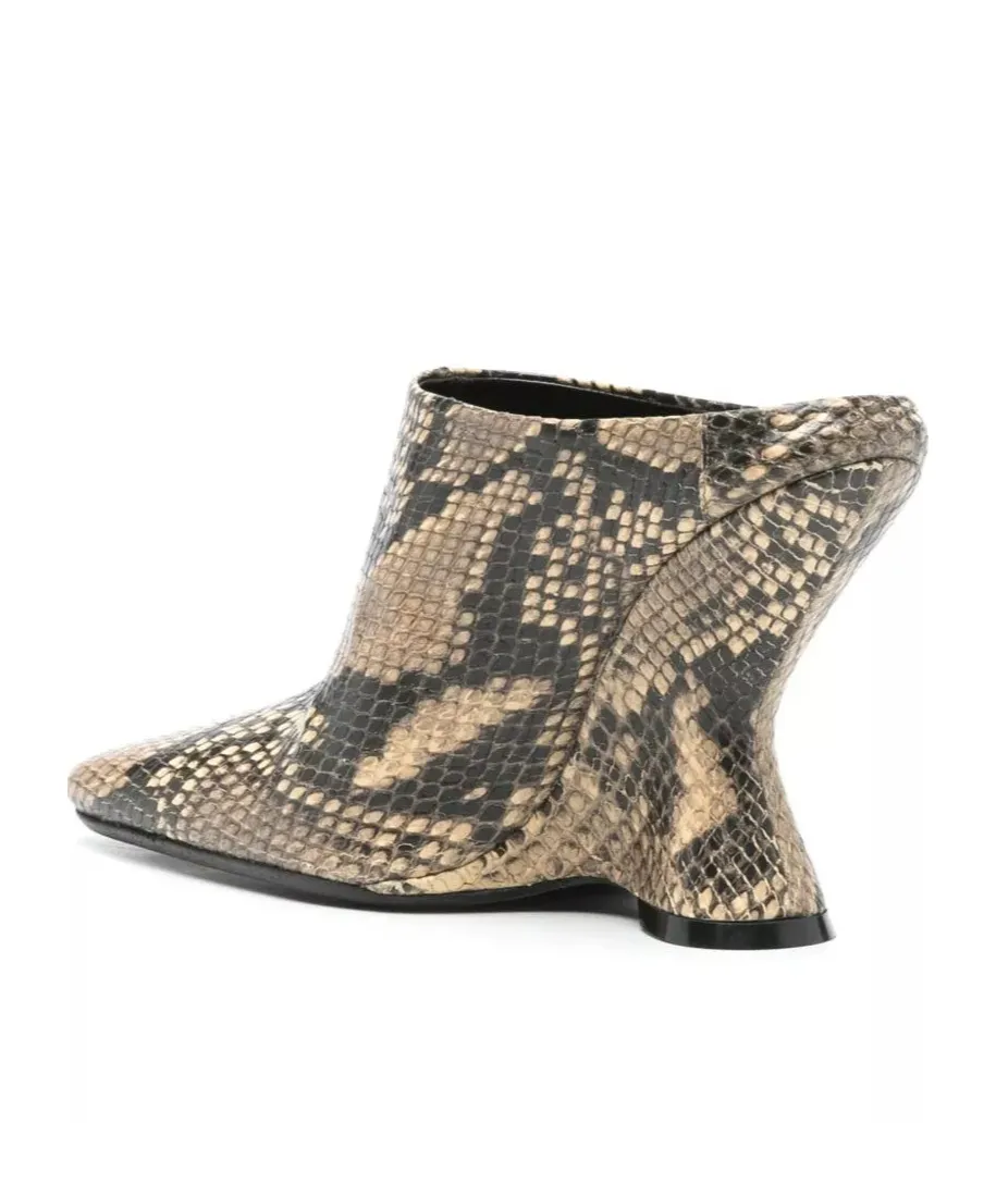 Square Toe Ankle Boots