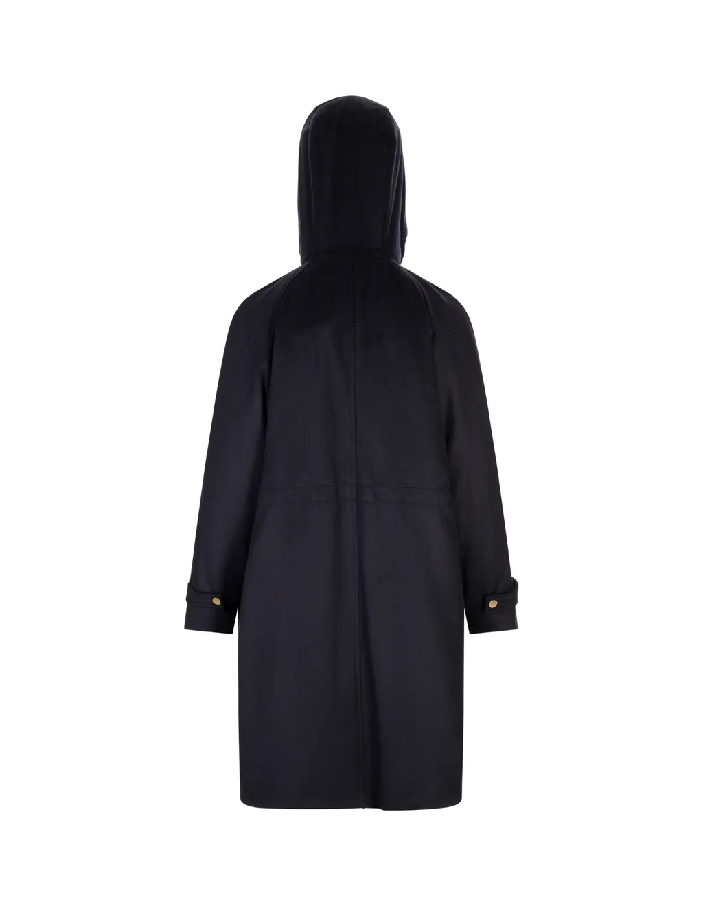 Max Mara Studio Long-Sleeved Hooded Parka