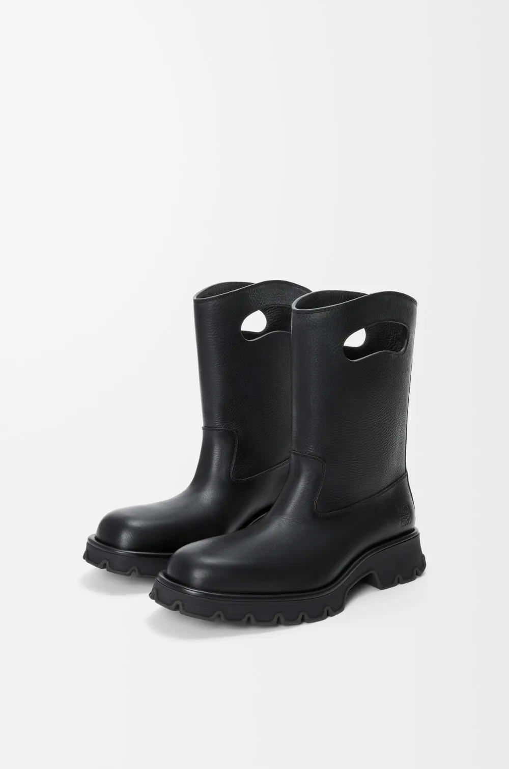 Bobby Boot In Grained Vegetable-Tanned Calfskin