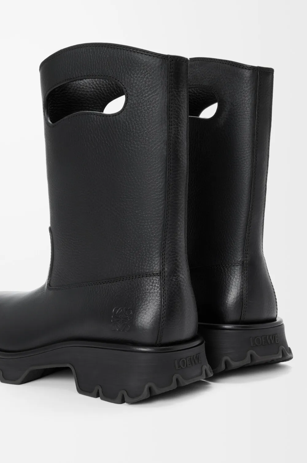 Bobby Boot In Grained Vegetable-Tanned Calfskin
