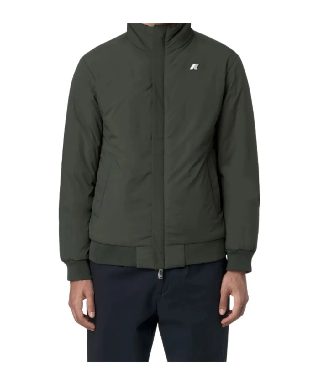 Zippered Double-Sided Cotton Jacket