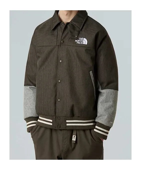 Panelled Bomber Jacket