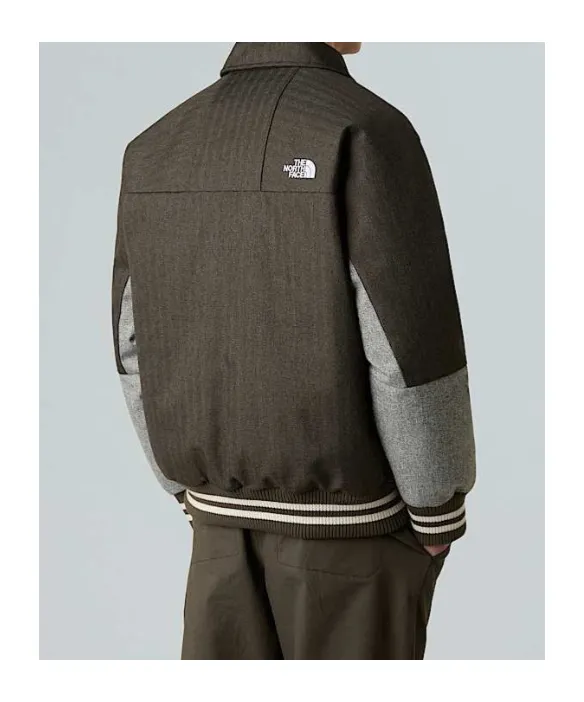 Panelled Bomber Jacket
