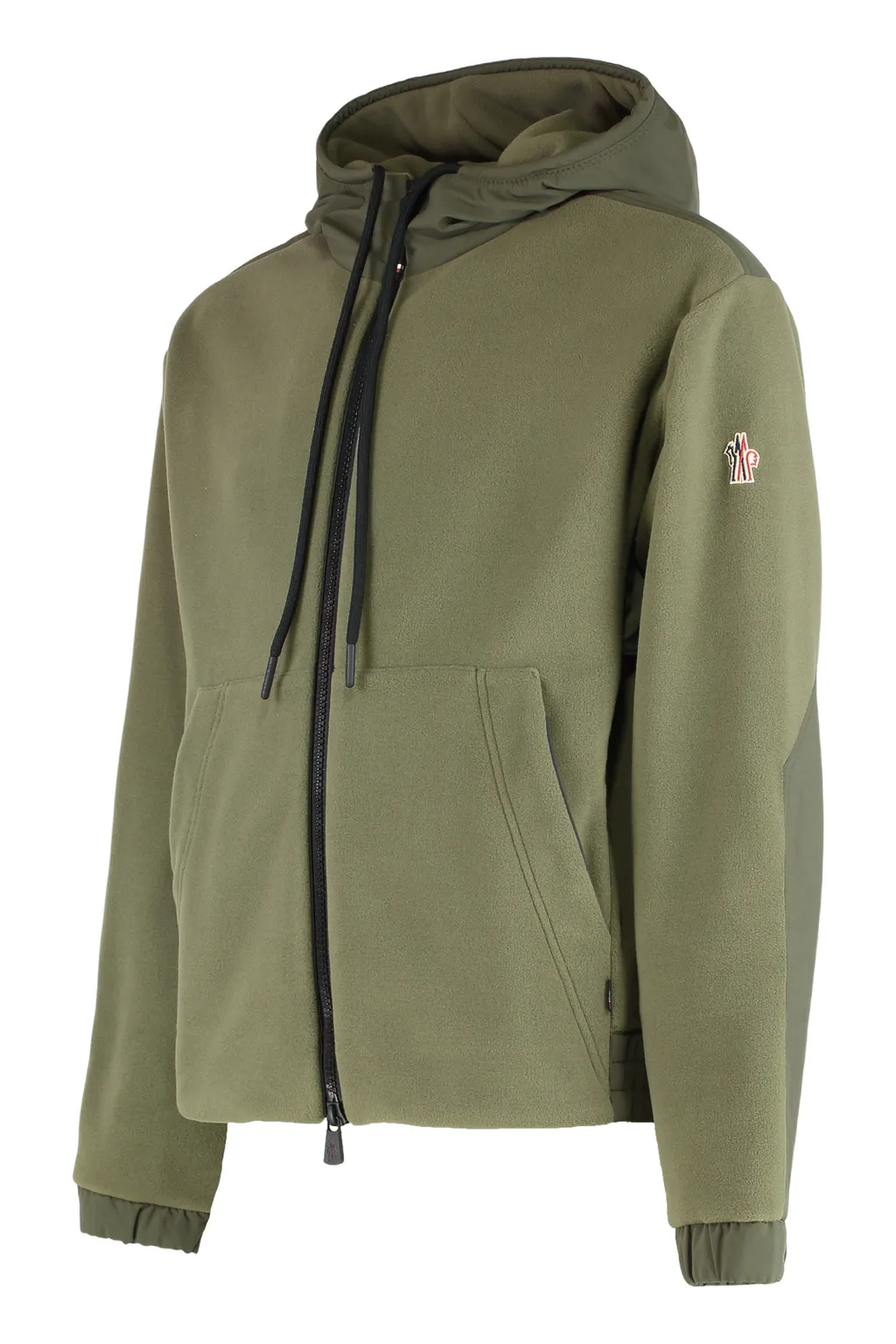 Moncler Grenoble Zip-Up Hooded Jacket