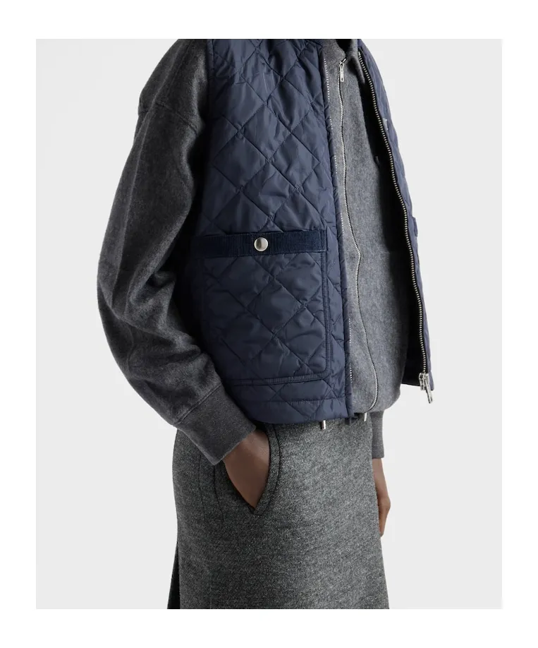 Prada Re-Nylon Zipped Gilet