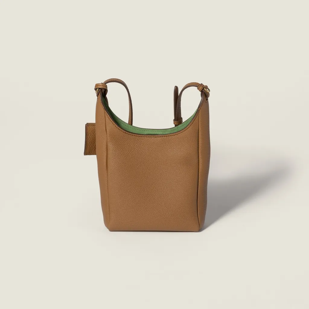 Leather Bucket Bag