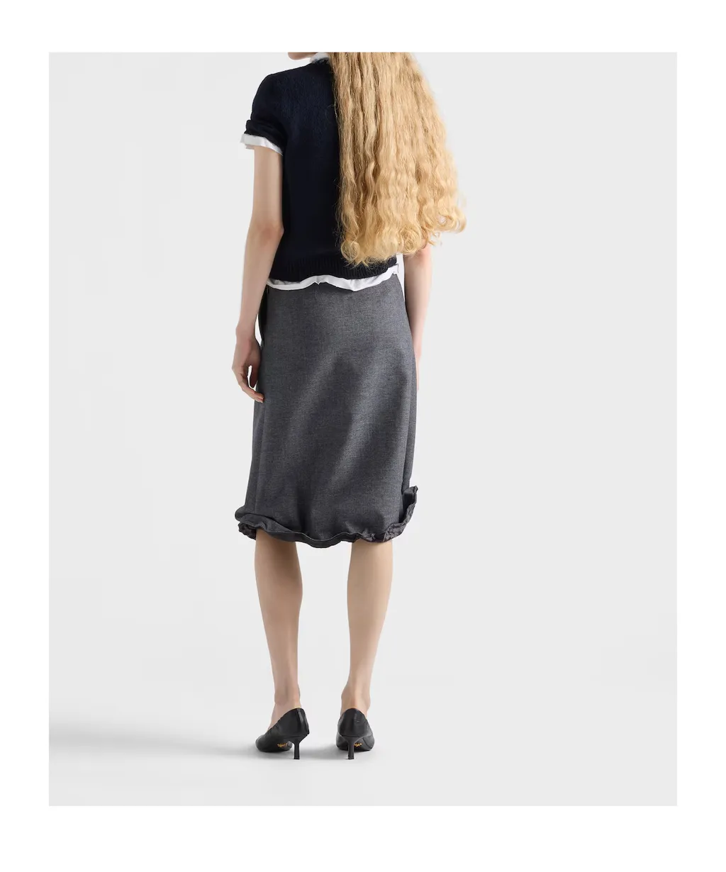 Prada Embellished Short-Sleeved Jumper