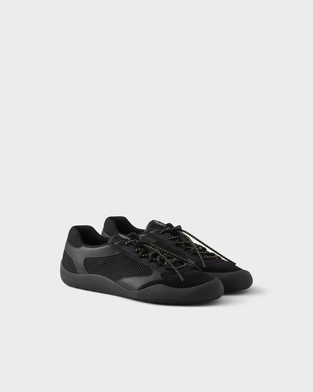 Prada Speedrock Mesh Panelled Sneakers