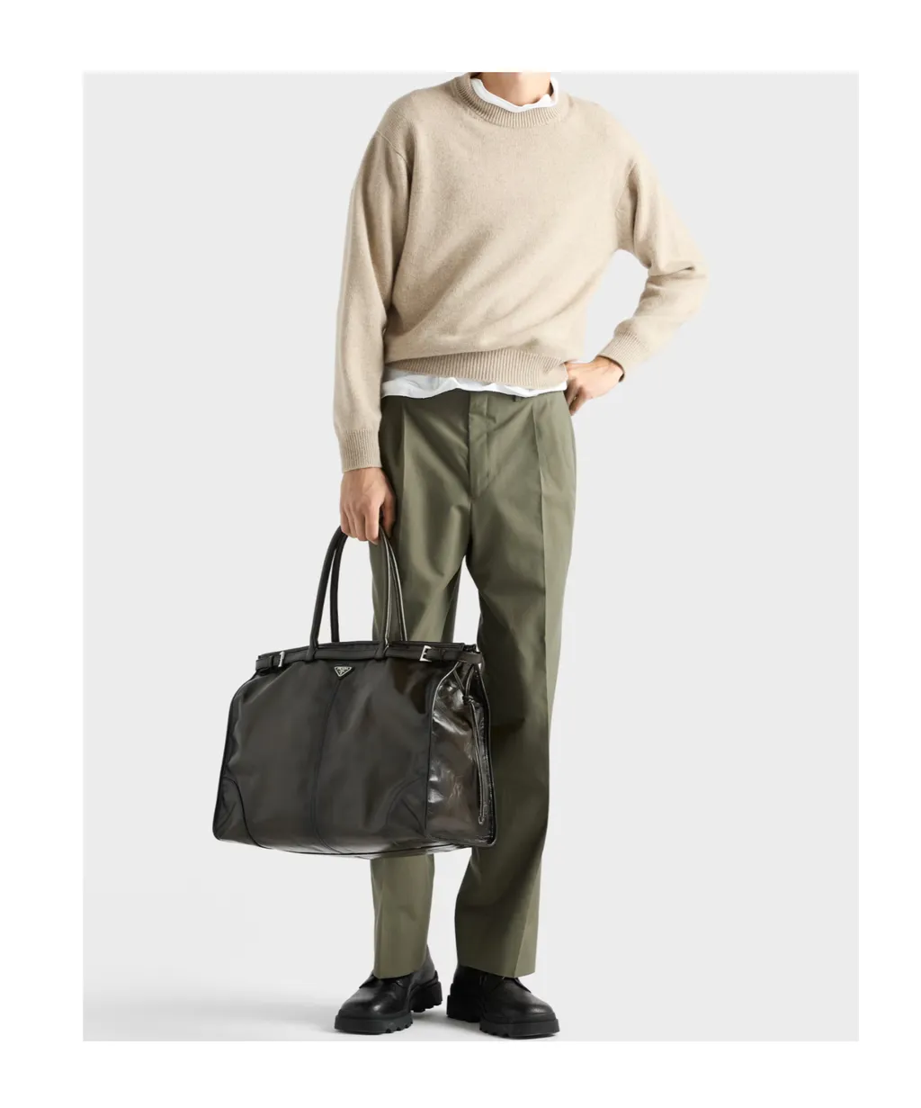 Prada Long-Sleeved Crewneck Jumper