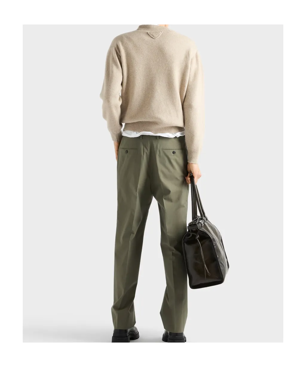 Prada Long-Sleeved Crewneck Jumper