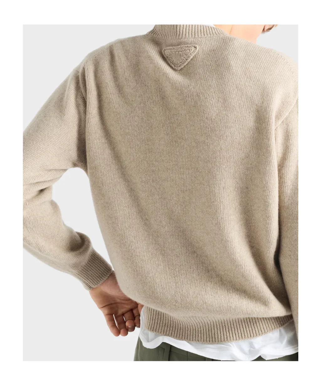 Prada Long-Sleeved Crewneck Jumper
