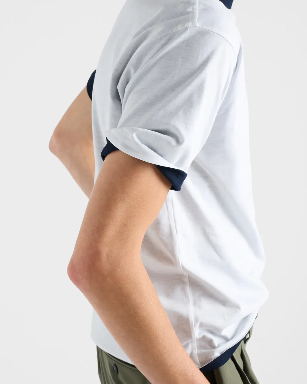 Prada Short Sleeved Crewneck T-Shirt
