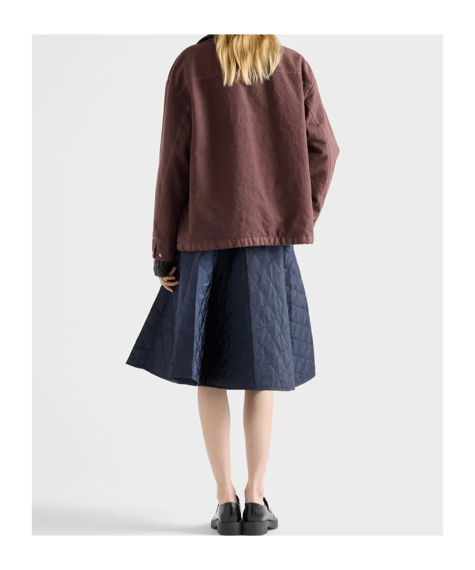 Prada Re-Nylon Padded Skirt