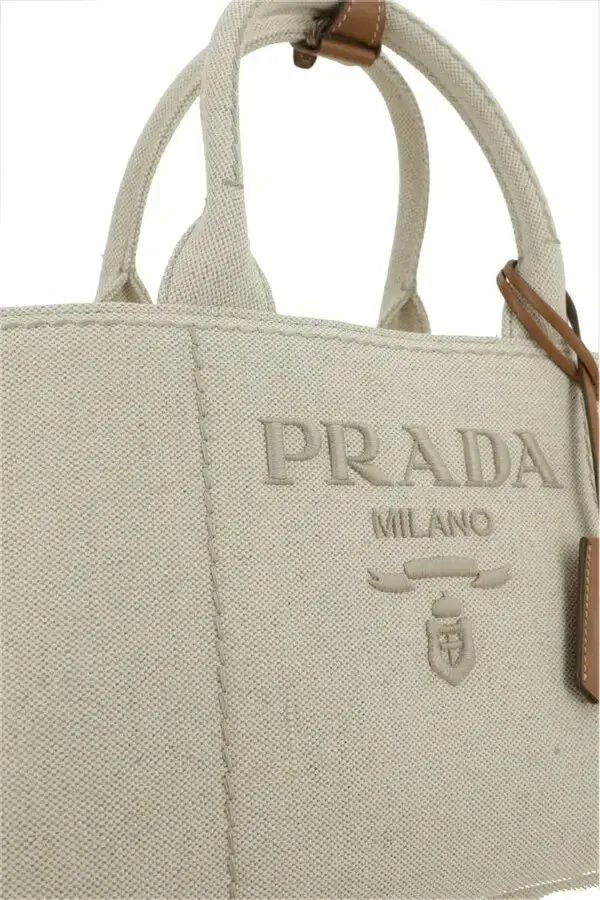Embossed-Logo Shoulder Bag