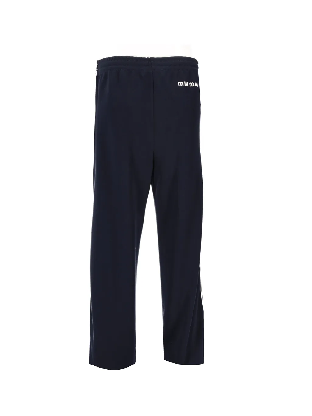 Miu Miu Elasticated Waistband Pleated Trousers