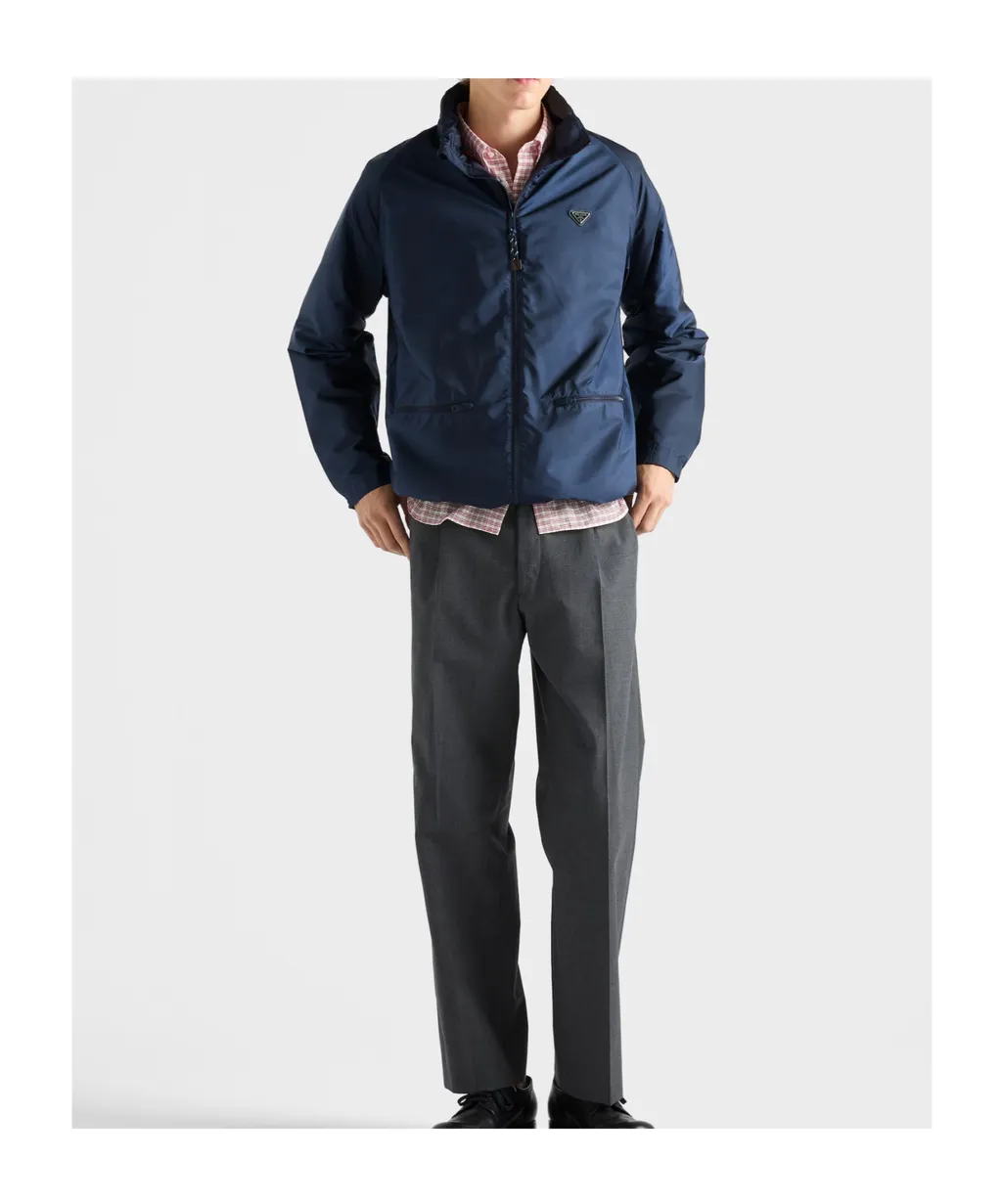 Prada Re-Nylon Hooded Jacket