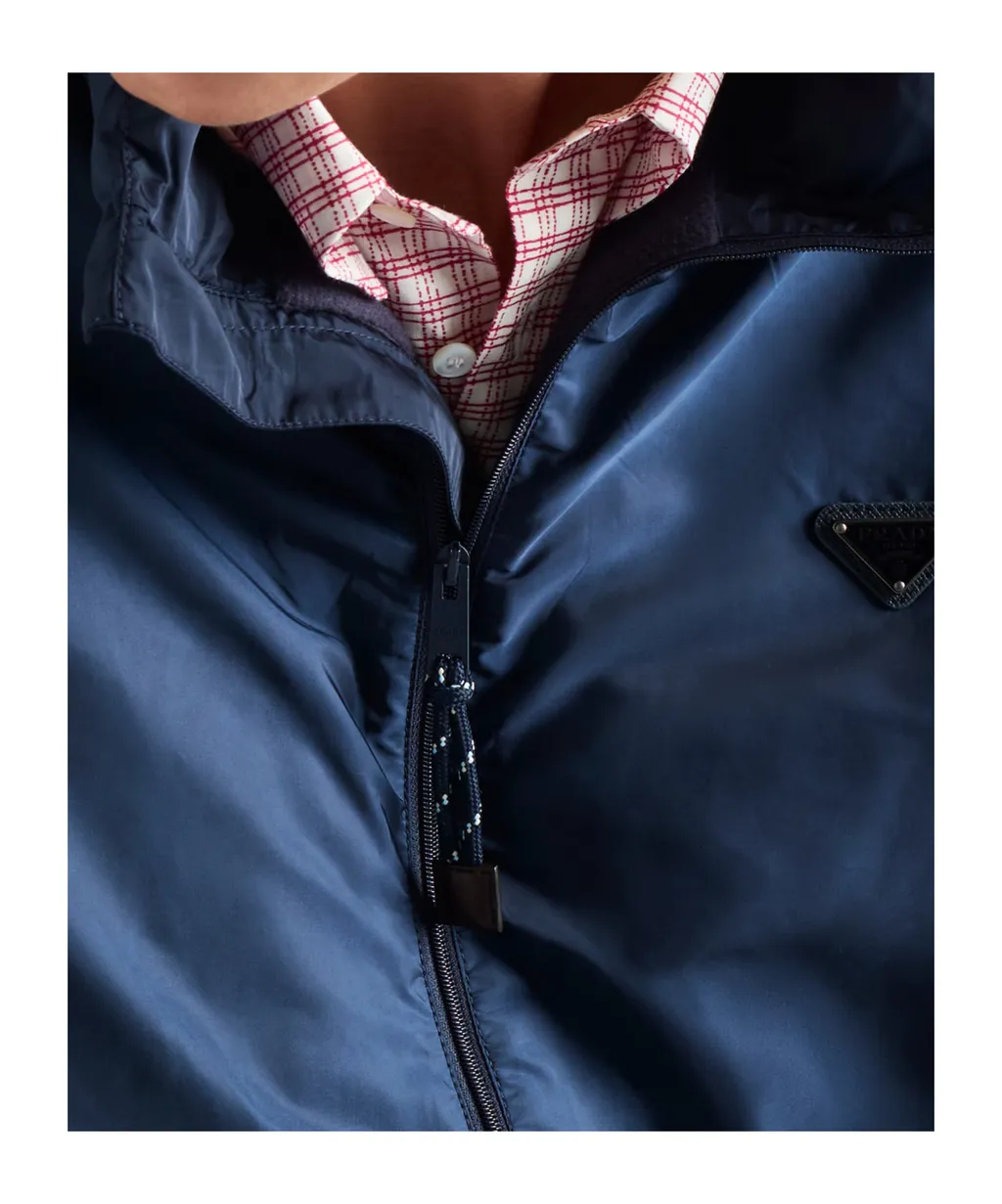 Prada Re-Nylon Hooded Jacket