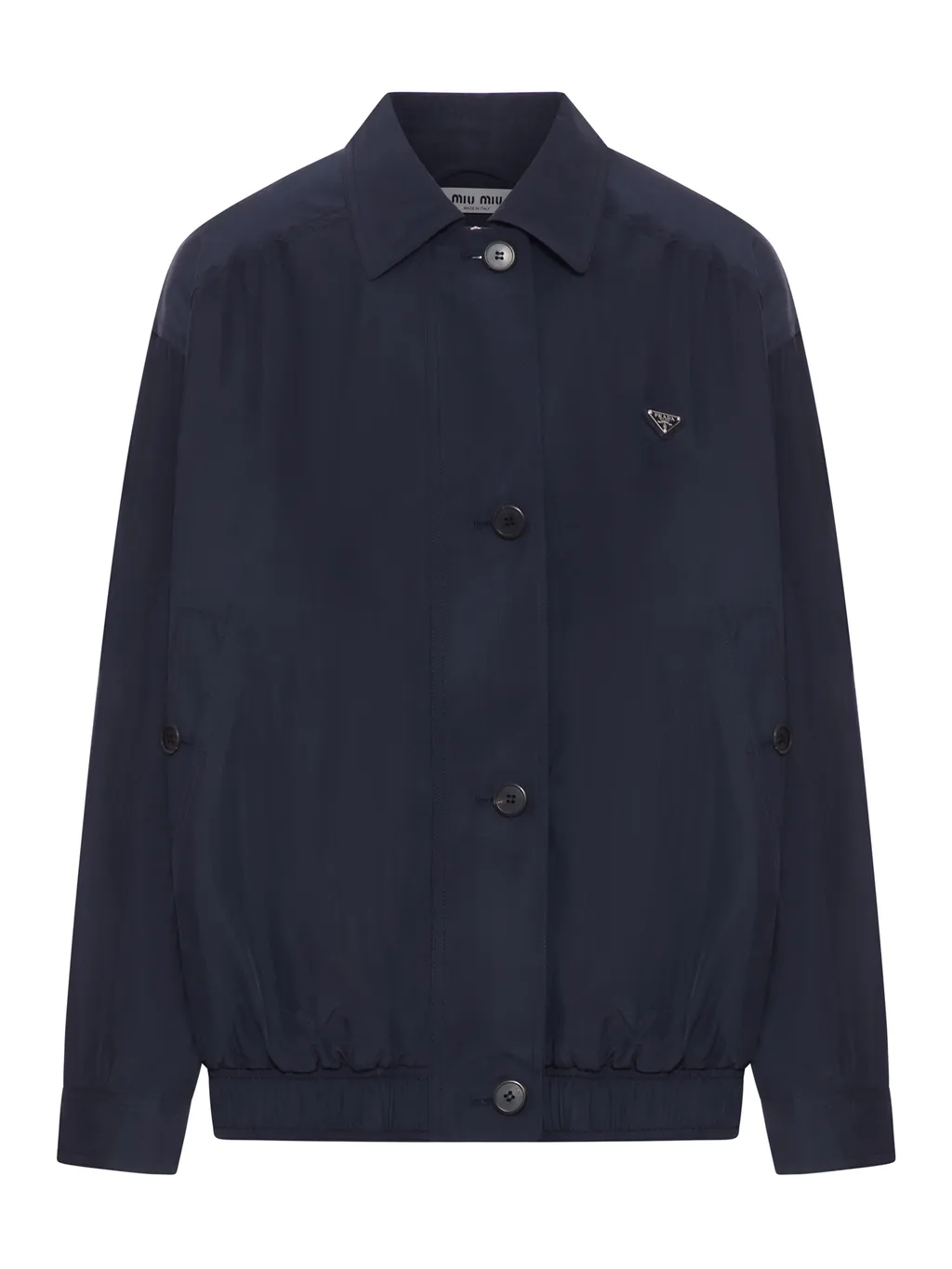 Prada Long-Sleeved Button-Up Coat