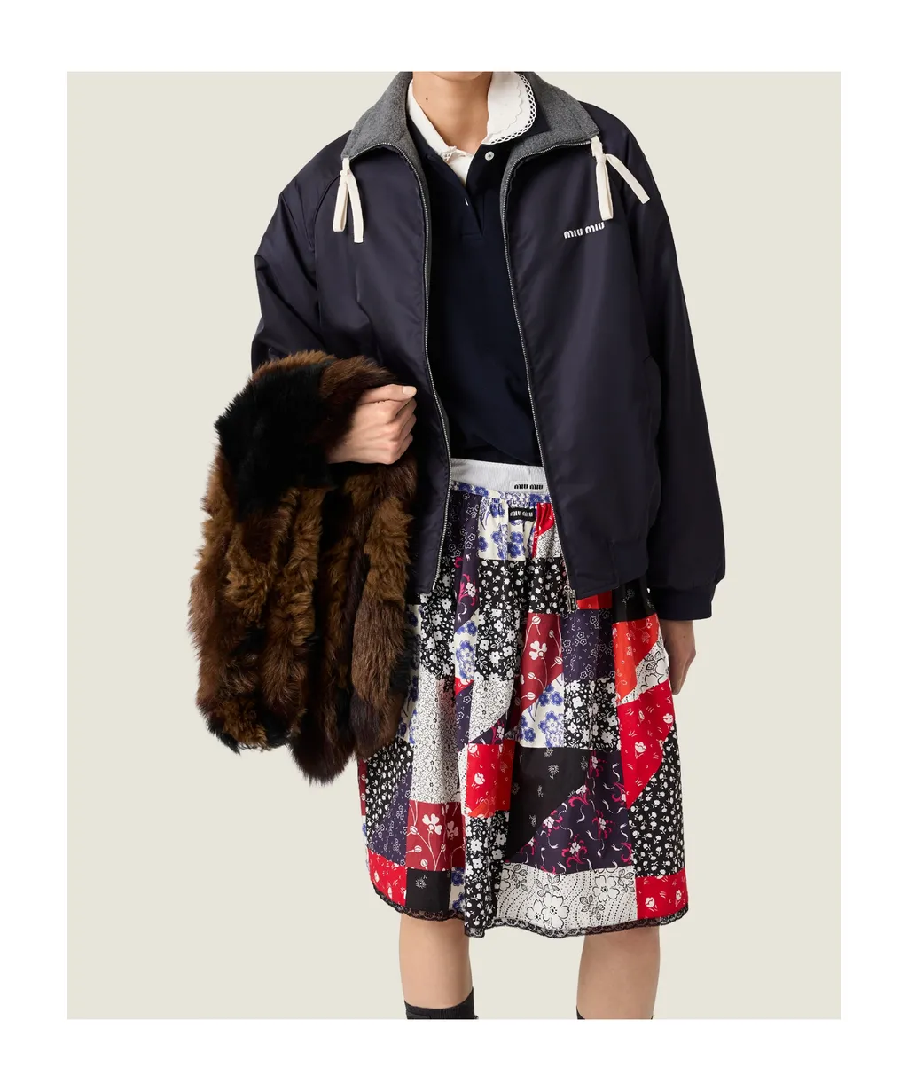 Miu Miu Reversible Bomber Jacket