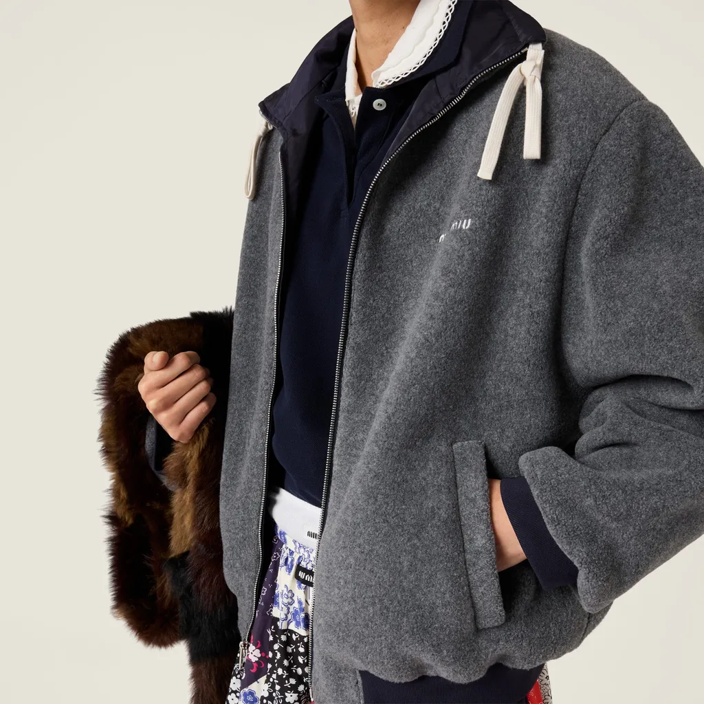 Miu Miu Reversible Bomber Jacket