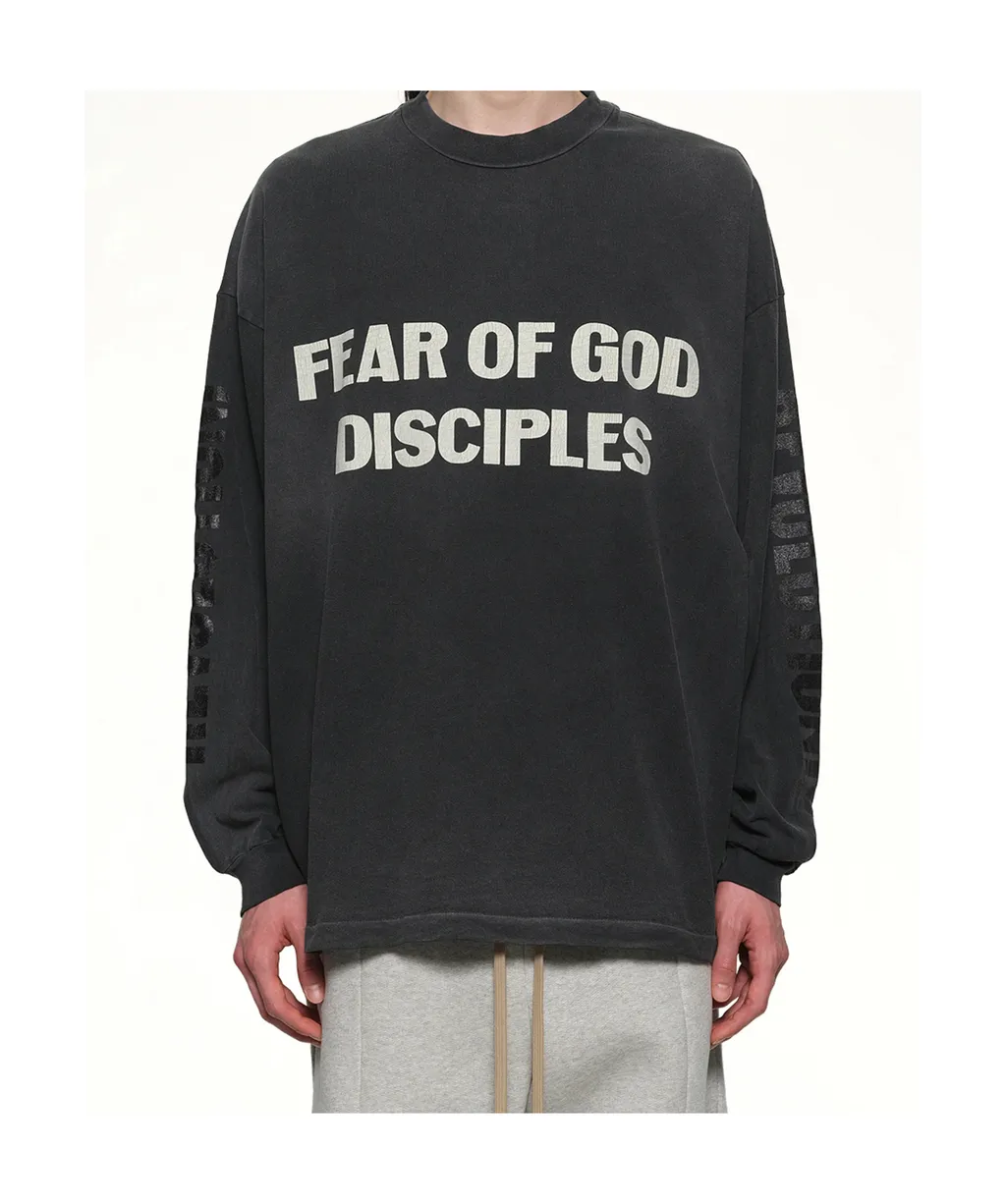Long-Sleeve Cotton T-Shirt
