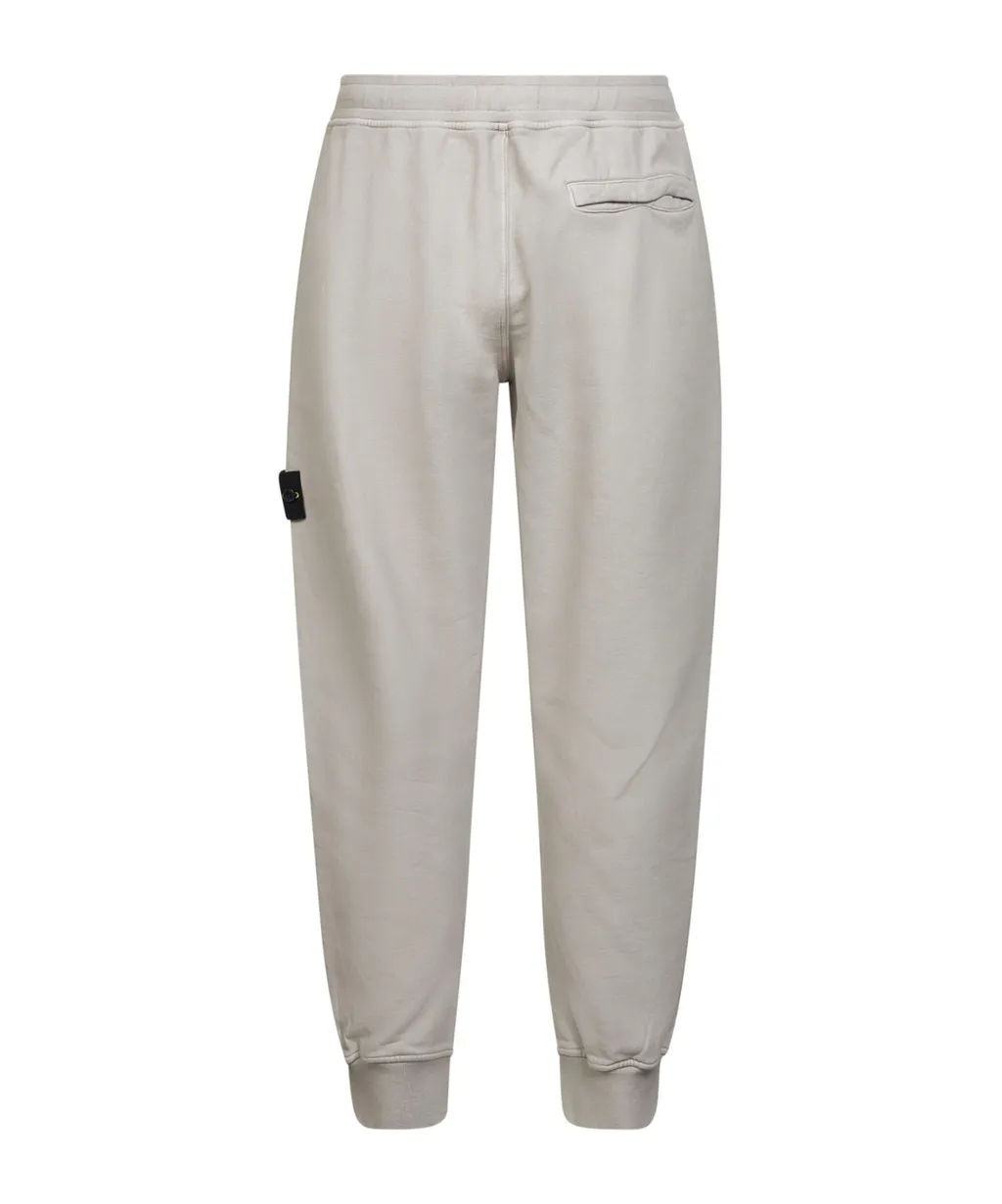 Stone Island Logo-Patch Elasticated Waistband Trousers