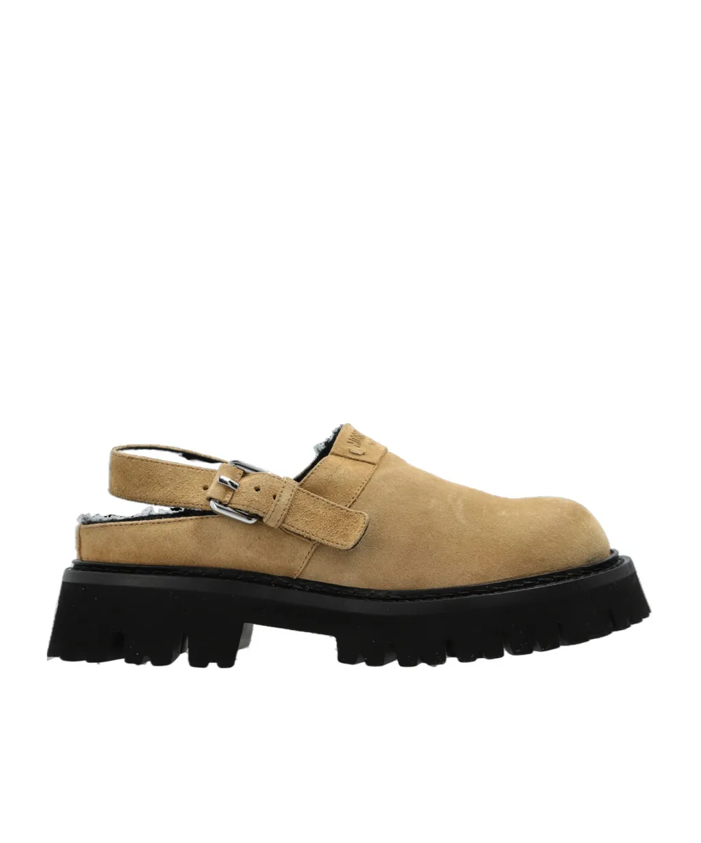 Buckle Strap Mules
