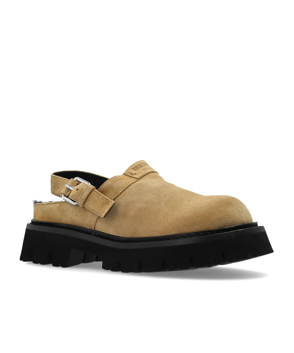 Buckle Strap Mules