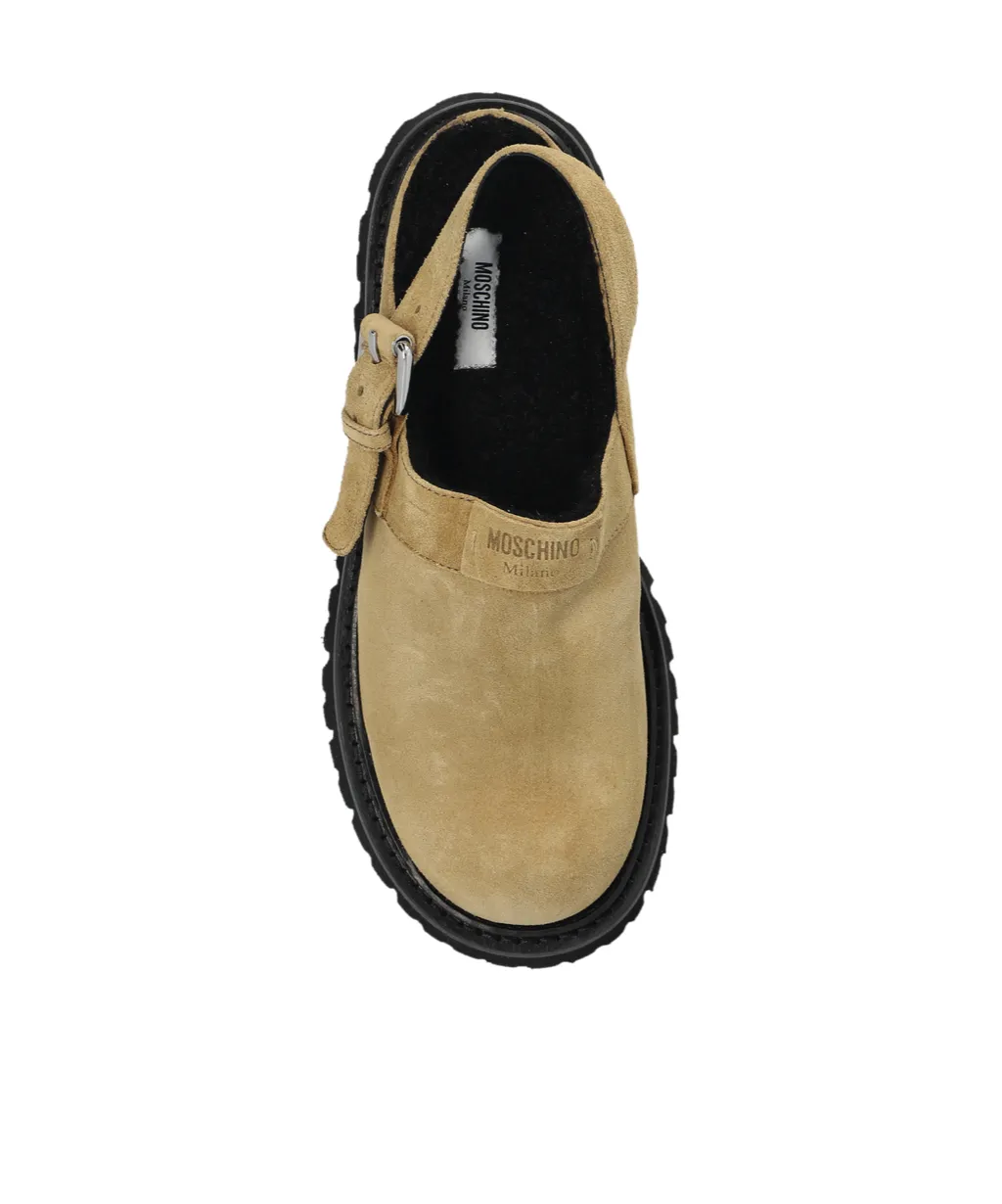 Buckle Strap Mules